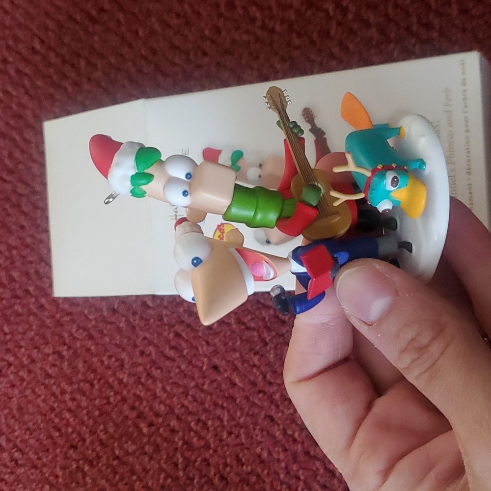 Hallmark Phineas and Ferb Christmas Ornament